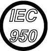 IEC-950 certified